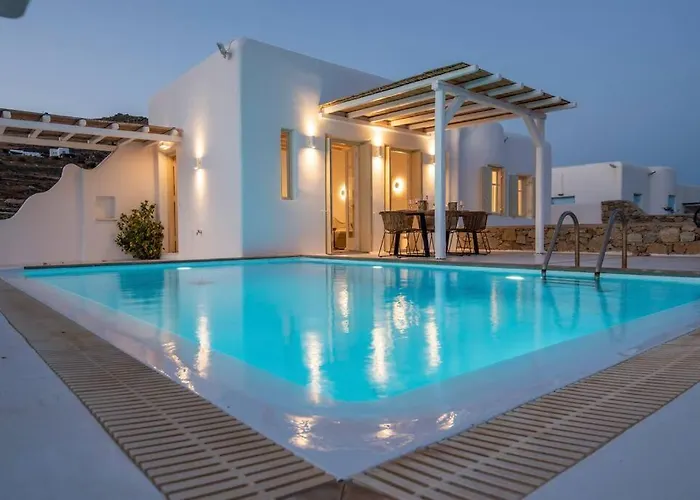 Villa Aegean Blue By Llb - In 500m. Kalafati