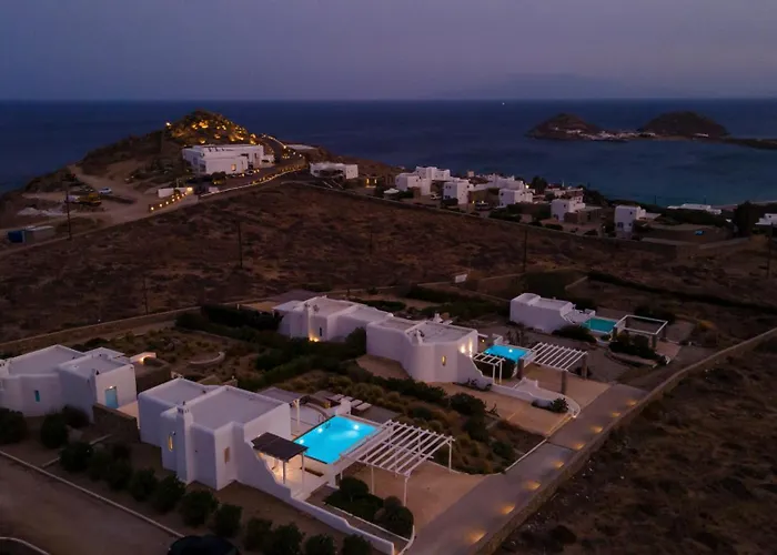 Villa Aegean Blue By Llb - In 500m. Kalafatis